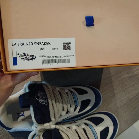 Louis Vuitton LV Blue Athletic Platform Shoes main image 8